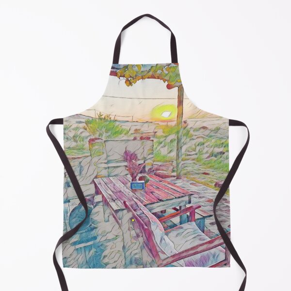 Item preview, Sunset View: Golden Ocean Horizon designed and sold by Galathi Designs.