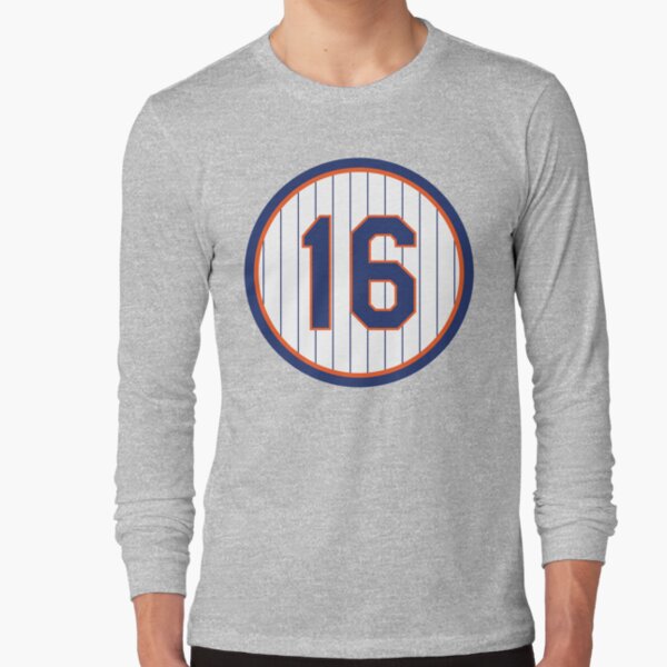 Dwight Gooden Black Name & Number - #16 Baseball New York Mets T-Shirt