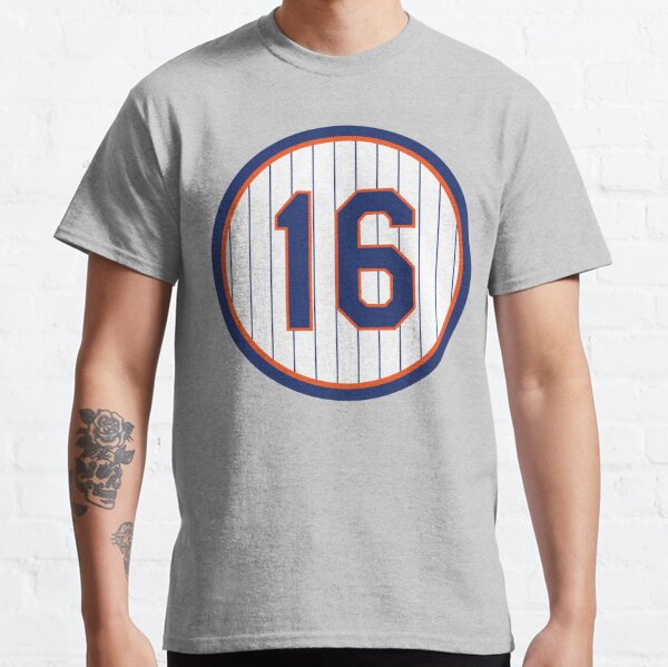 Dwight Gooden Black Name & Number - #16 Baseball New York Mets T-Shirt