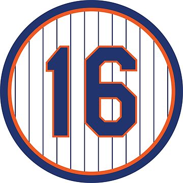 Dwight Gooden Black Name & Number - #16 Baseball New York Mets T-Shirt