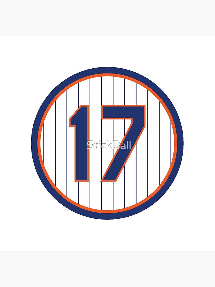 Keith Hernandez #17 Jersey Number Pin for Sale by StickBall