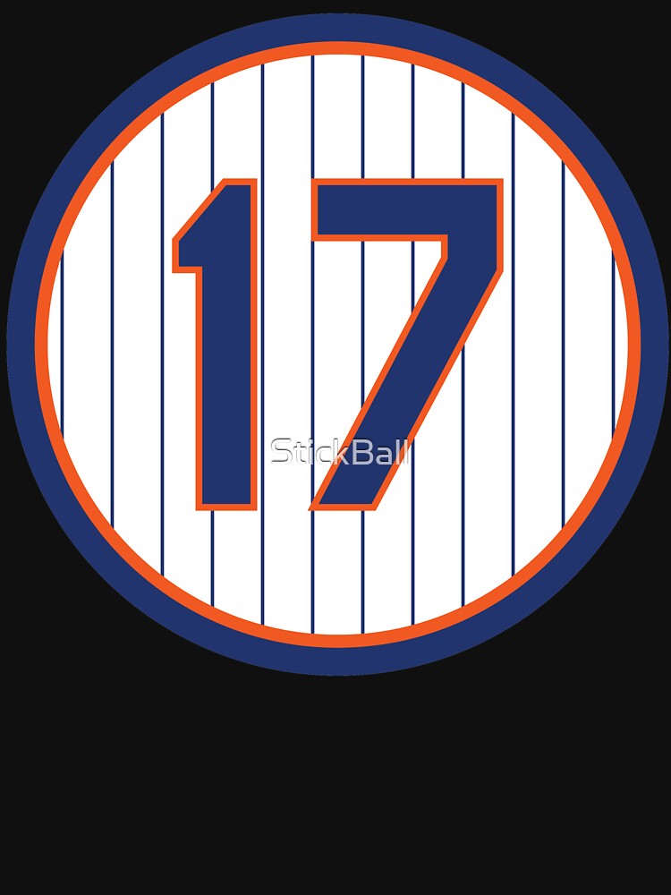Disover Keith Hernandez #17 Jersey Number | Active T-Shirt