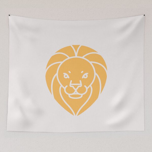 Item preview, Minimalist Lion Emblem designed and sold by Millenial Designs.
