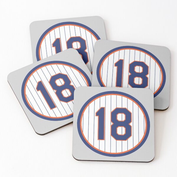 Item preview, Darryl Strawberry #18 Jersey Number designed and sold by StickBall.
