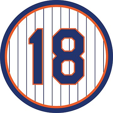 Brandon Nimmo #9 Jersey Number Sticker for Sale by StickBall