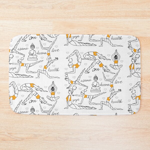 Item preview, Yoga poses designed and sold by Bazarovaart.