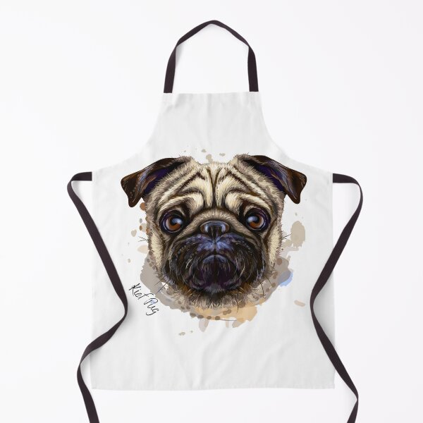 Item preview, Kief Pug Watercolor designed and sold by kief-clothes.