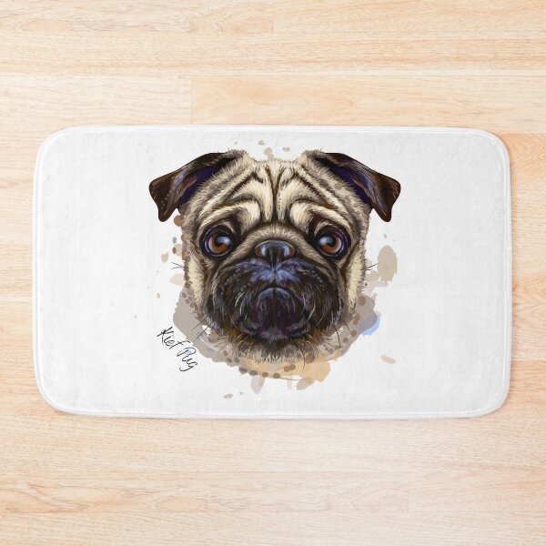 Item preview, Kief Pug Watercolor designed and sold by kief-clothes.