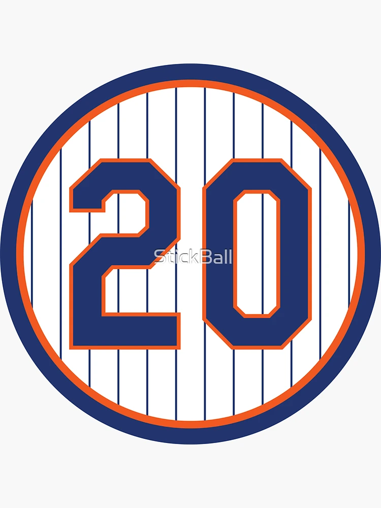 Gary Carter #8 Jersey Number Pin for Sale by StickBall