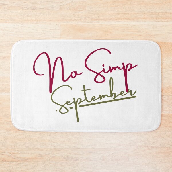 Item preview, No Simp September Meme designed and sold by InkmanTFactory.