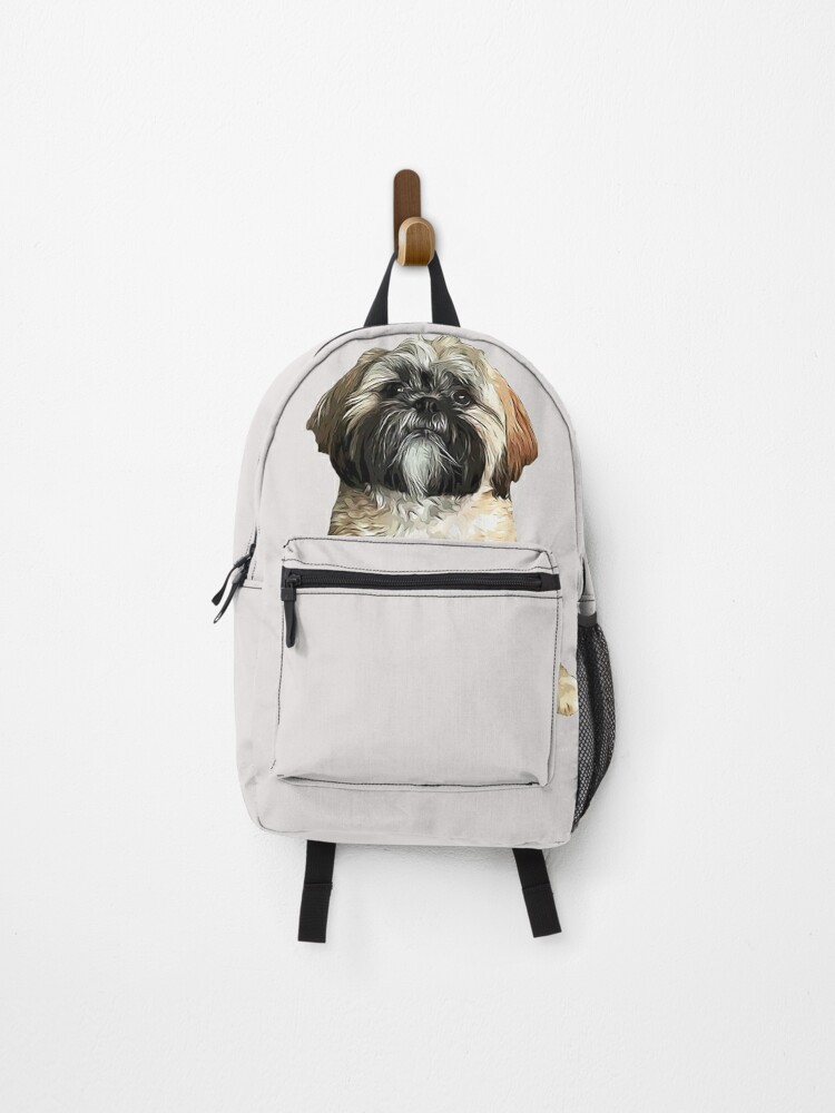 Puppy backpack for online school