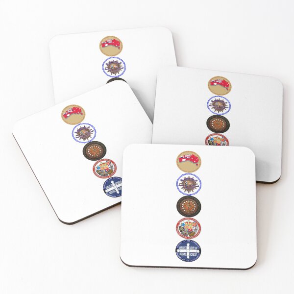Item preview, Commonwealth series of badges designed and sold by ufluke2designs.