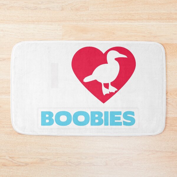 Item preview, Funny I Love Boobies Gift design for Birdwatchers print designed and sold by Lisbob.