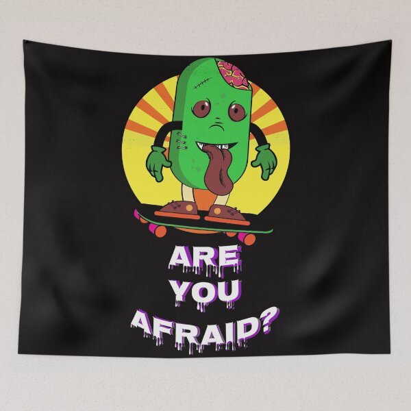 Item preview, Skate or die zombie tablet on a board designed and sold by MyFreakyWorld.