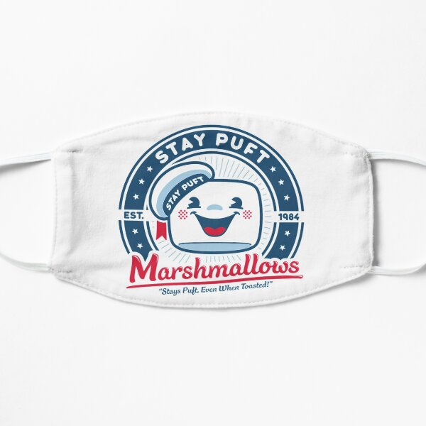 Stay Puft Marshmallows T-Shirt Flat Mask