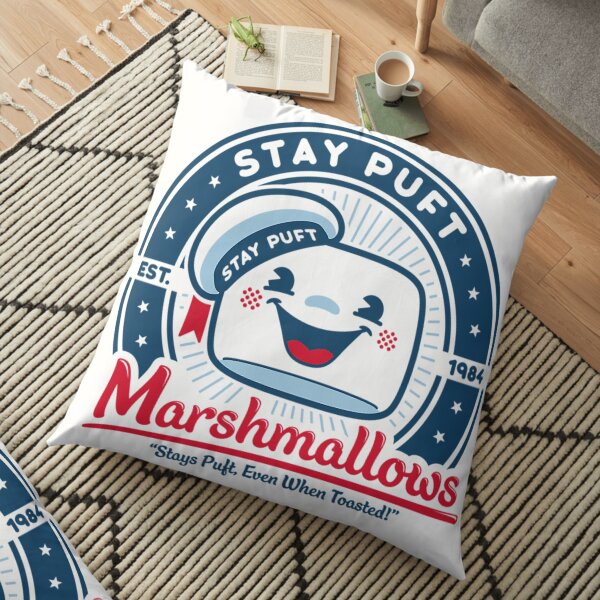 Stay Puft Marshmallows T-Shirt Floor Pillow