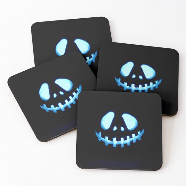 Item preview, Blue Halloween Jack-O-Lantern| Halloween Mask Pumpkin Face Mask designed and sold by 2sweetsDesign.