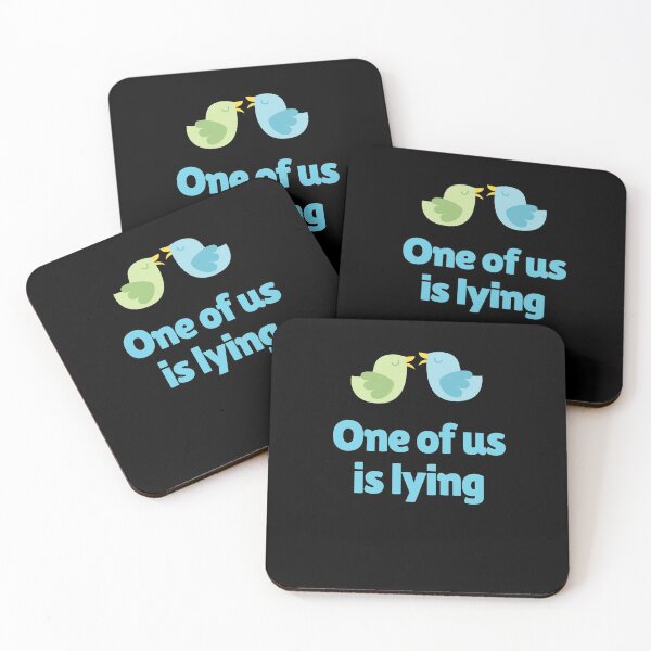 Item preview, One of us is lying designed and sold by rupalidharapat.