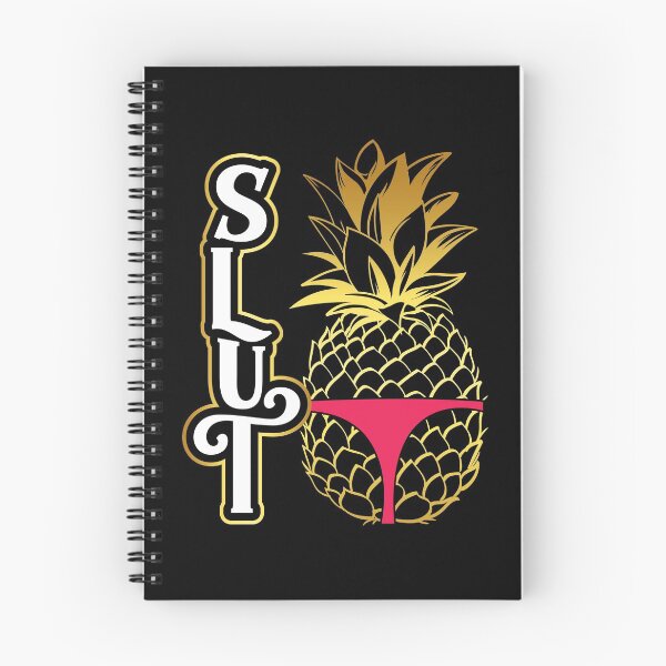 Item preview, Funny Vintage Pineapple Slut Yellow G-String print designed and sold by Lisbob.