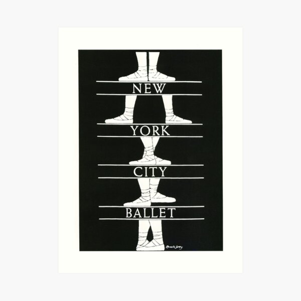 foat to ballet foat Art Print