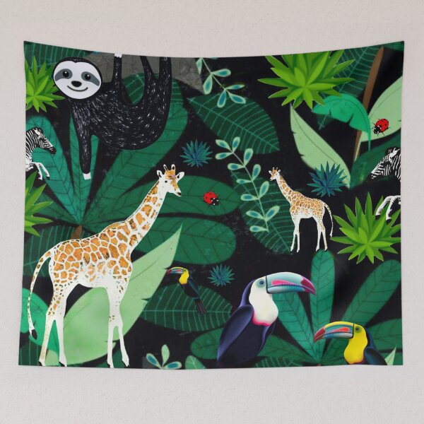 Item preview, Animal Jungle Pattern  designed and sold by MarcSabuncu.