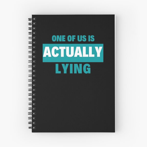 Item preview, Copy of One of us is actually Lying designed and sold by rupalidharapat.