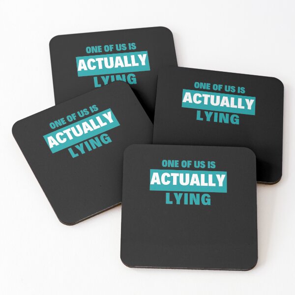 Item preview, Copy of One of us is actually Lying designed and sold by rupalidharapat.