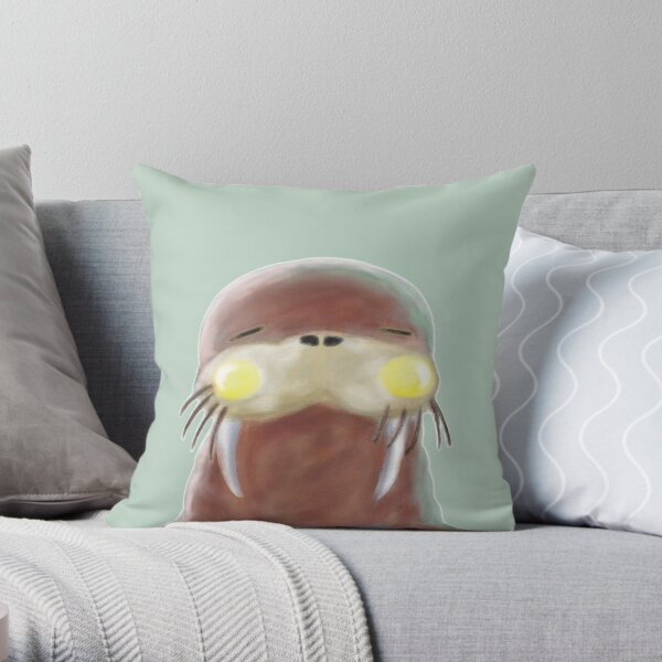 Wee Walrus Throw Pillow