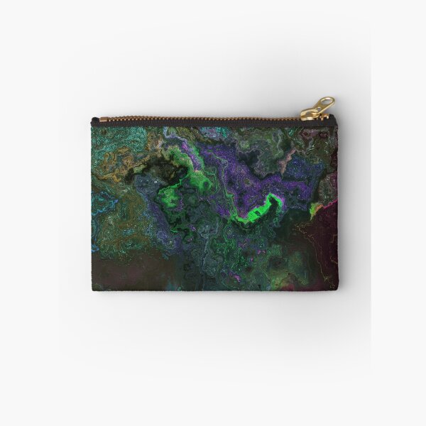Item preview, Colorful Wavy Abstract Apocalyptic Landscape  designed and sold by S Y N T H R E A L M.