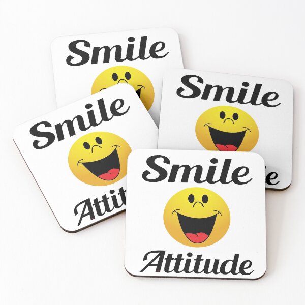 Item preview, Smile Attitude - Smile - Cool Fun Message Smiley designed and sold by rubislys.