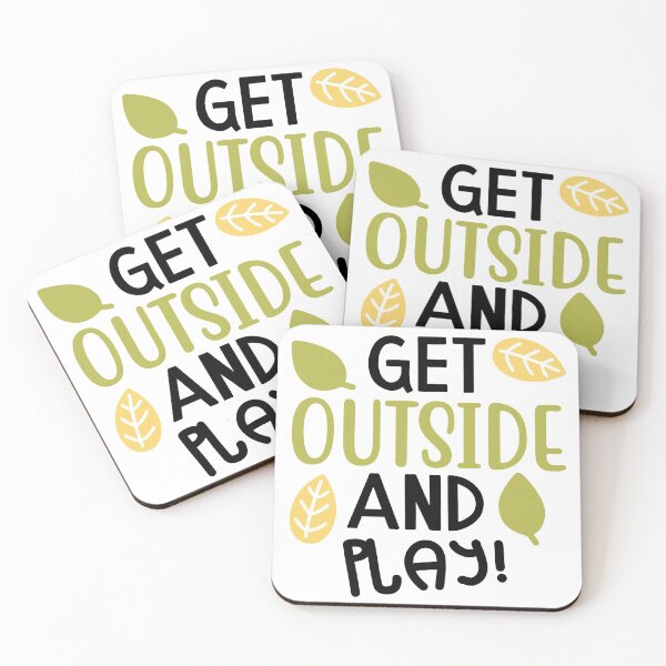 Item preview, Get Outside And Play designed and sold by GoodVibeDesign.