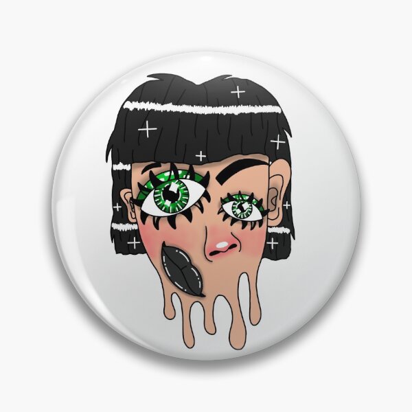 Item preview, Trippy Drippy Psychedelic Deformed Face designed and sold by VincentNiek.