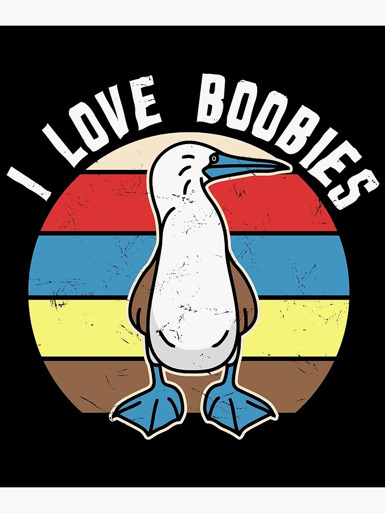 Funny I Love Boobies Gift T-Shirt For Birdwatchers Funny I Love Boobies Gift T-Shirt For Birdwatchers