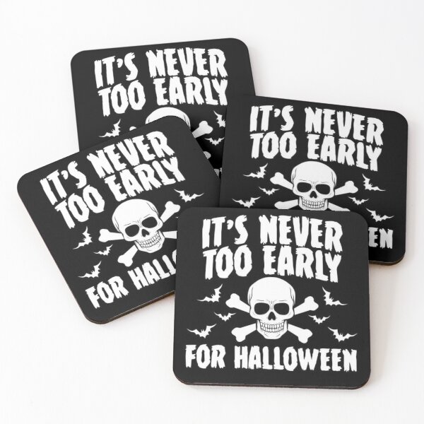 Item preview, It's Never Too Early For Halloween designed and sold by Bigfoot T-Shirt Co..