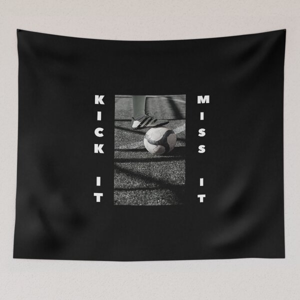 Item preview, Kick it or Miss it soccer player design designed and sold by Michael Schmidt.