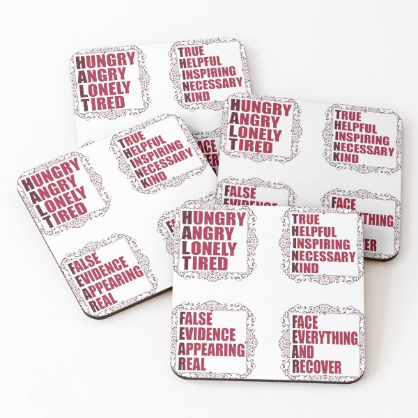 Item preview, red recovery slogans 5 designed and sold by yarddog66.