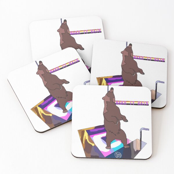 Item preview, Make it Rain Bear designed and sold by connelcreativemedia.