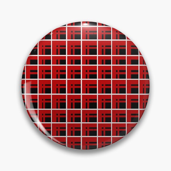 Item preview, Chequered design black red and white new design for unique gifts  designed and sold by Cardio Boutique.