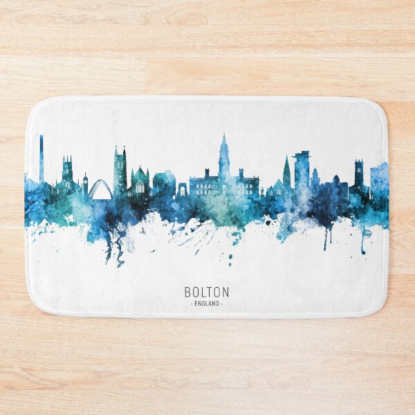 Item preview, Bolton England Skyline designed and sold by ArtPrints.