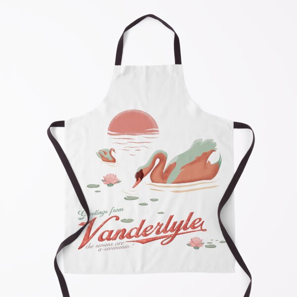 Item preview, Greetings from Vanderlyle (The swans are a-swimmin') designed and sold by thefrayedfiles.