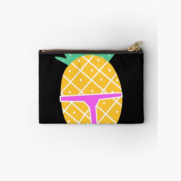 Item preview, Funny Vintage Pineapple Slut Yellow G-String gift print designed and sold by Lisbob.