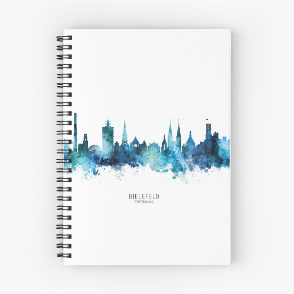 Item preview, Bielefeld Germany Skyline designed and sold by ArtPrints.
