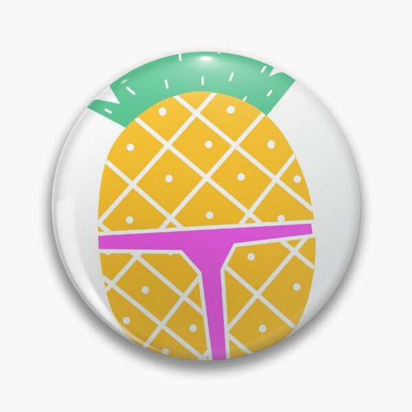 Item preview, Funny Vintage Pineapple Slut Yellow G-String gift print designed and sold by Lisbob.
