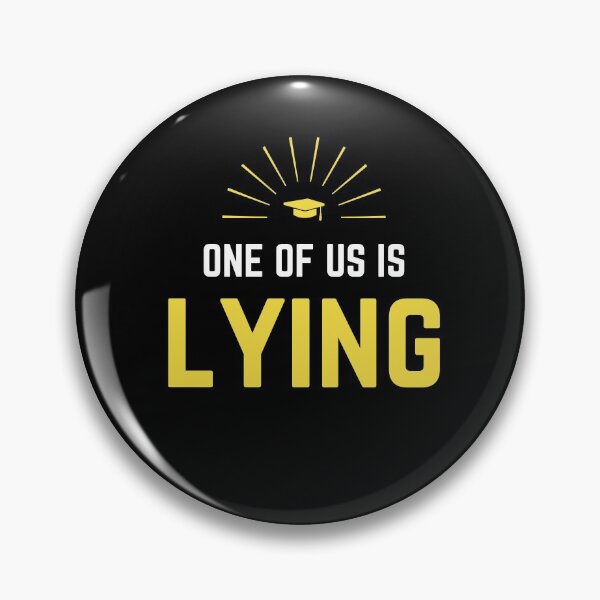 Item preview, One of us is Actually Lying designed and sold by rupalidharapat.
