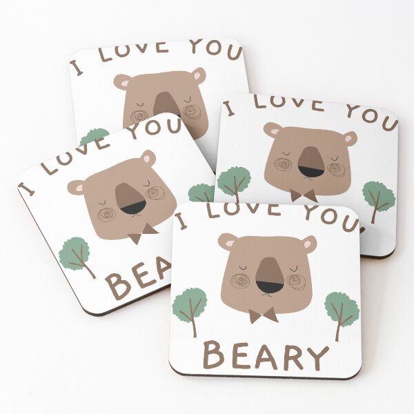 Item preview, I Love You Beary Much - Cute Baby Bear designed and sold by Witty Baby  Tees.