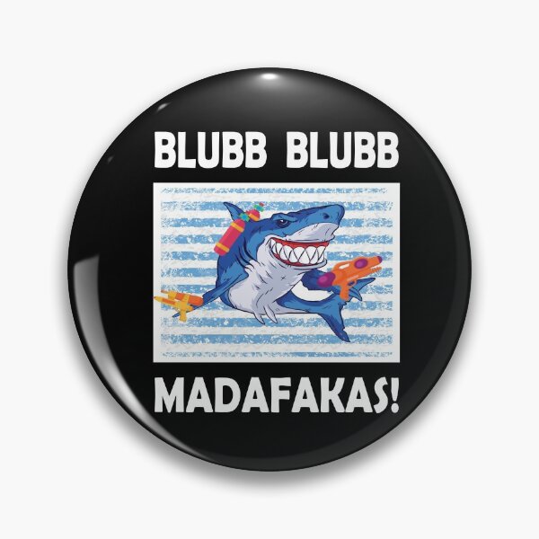 Item preview, Madafakas vintage shark funny blubb blubb fish designed and sold by Sash92.
