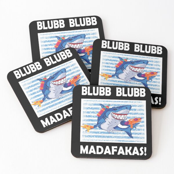 Item preview, Madafakas vintage shark funny blubb blubb fish designed and sold by Sash92.