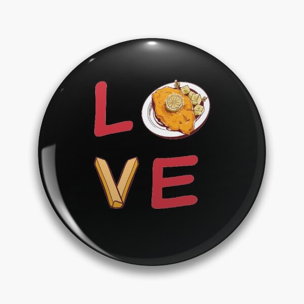 Item preview, Funny Love Wiener Schnitzel Hearth Pommes Frites designed and sold by RJ-Art.
