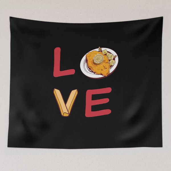 Item preview, Funny Love Wiener Schnitzel Hearth Pommes Frites designed and sold by RJ-Art.