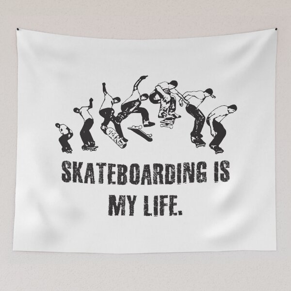Item preview, Skateboarding Is My Life designed and sold by 4AllTimes.